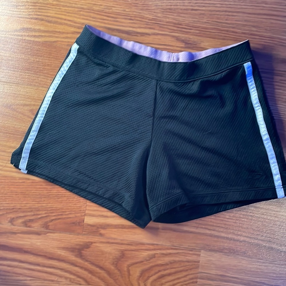 Black and white double stripes on the side